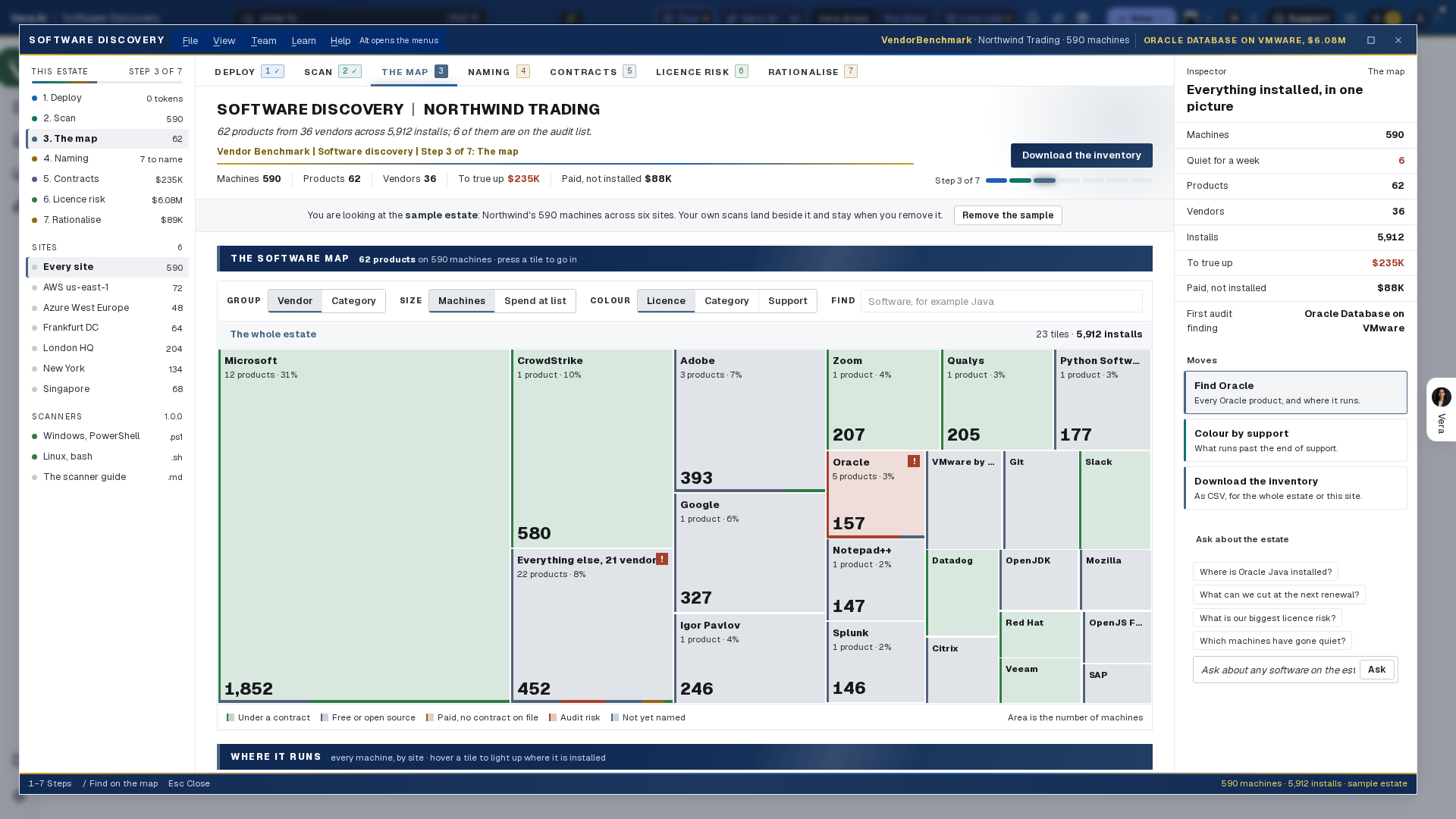 Software Discovery screenshot