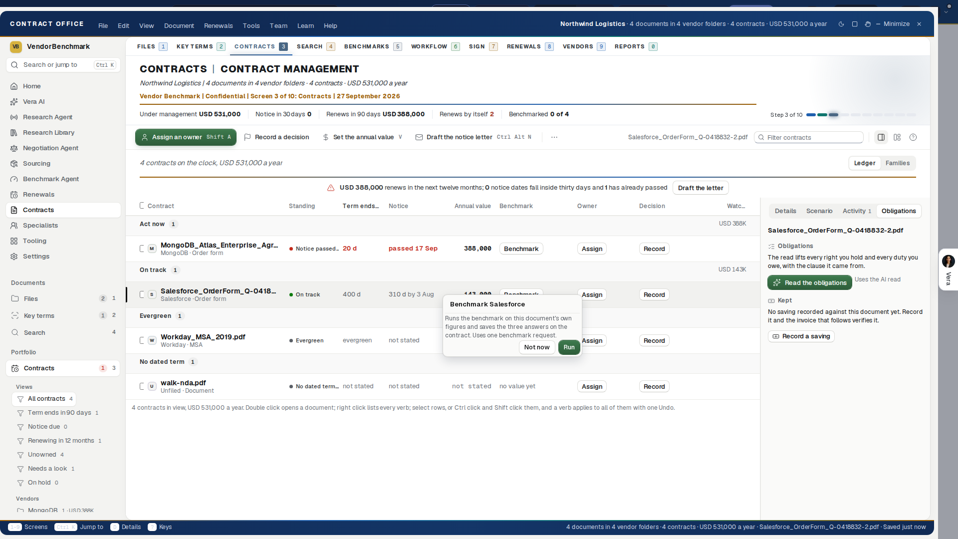 Benchmark this document: the consent line before a request is spent