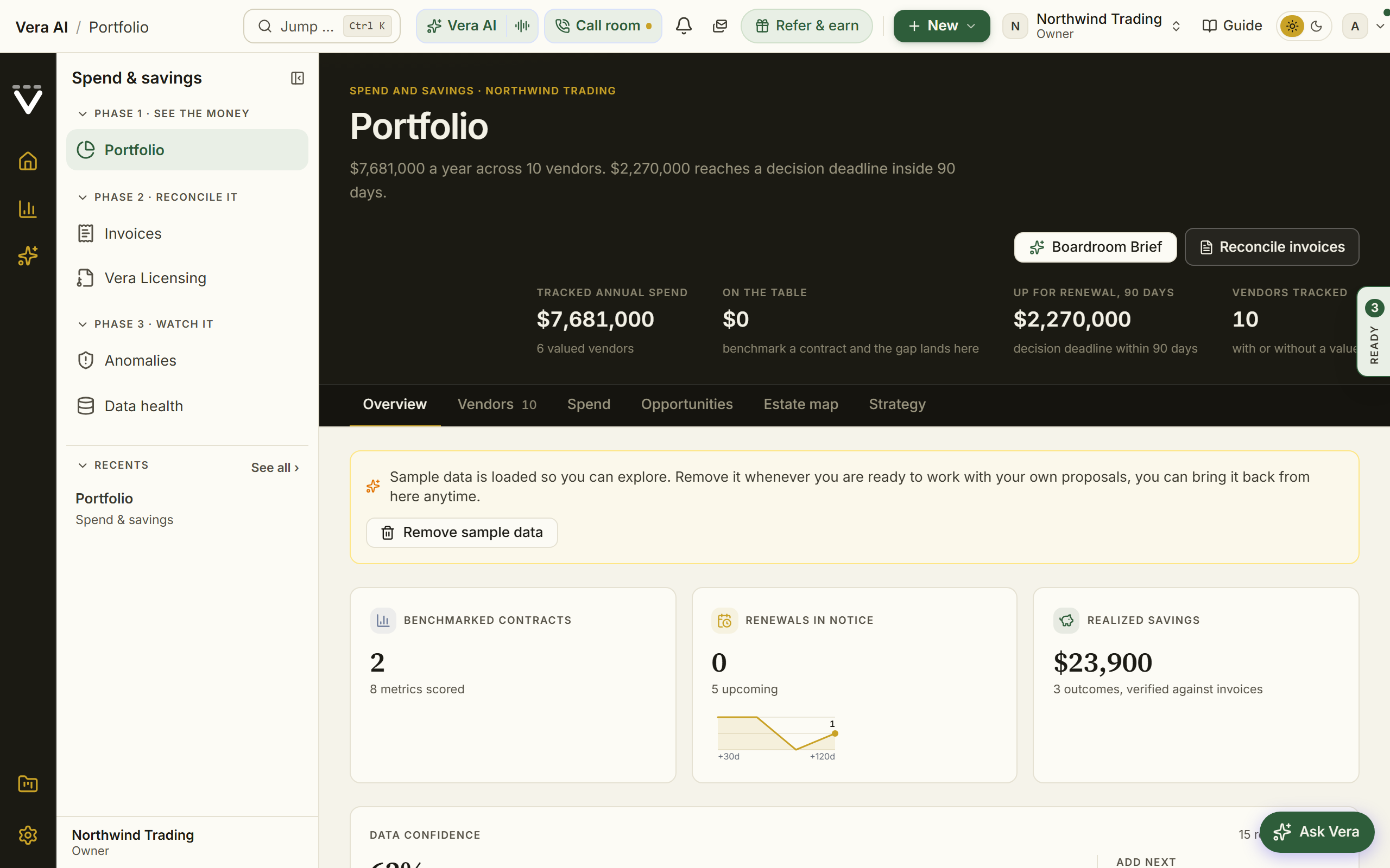 Portfolio screenshot