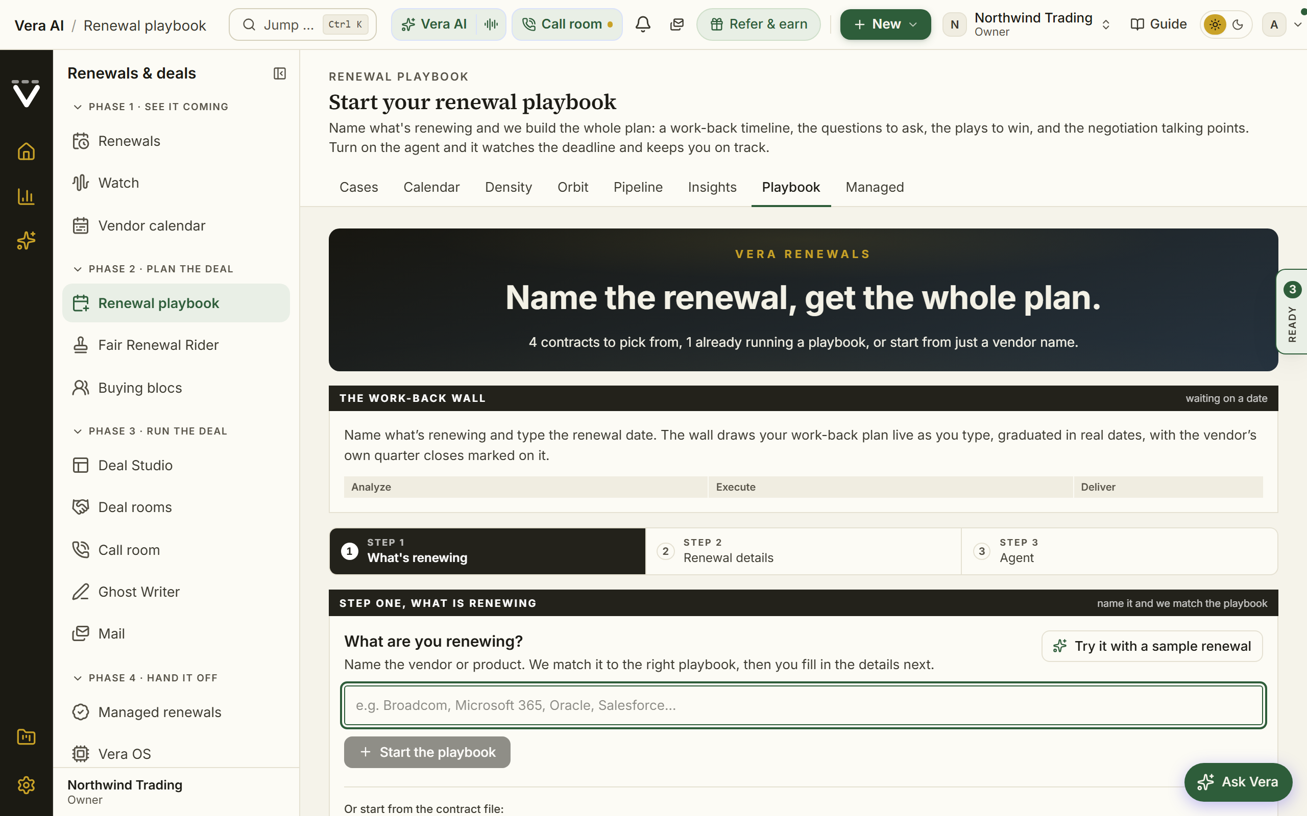 The renewal playbook