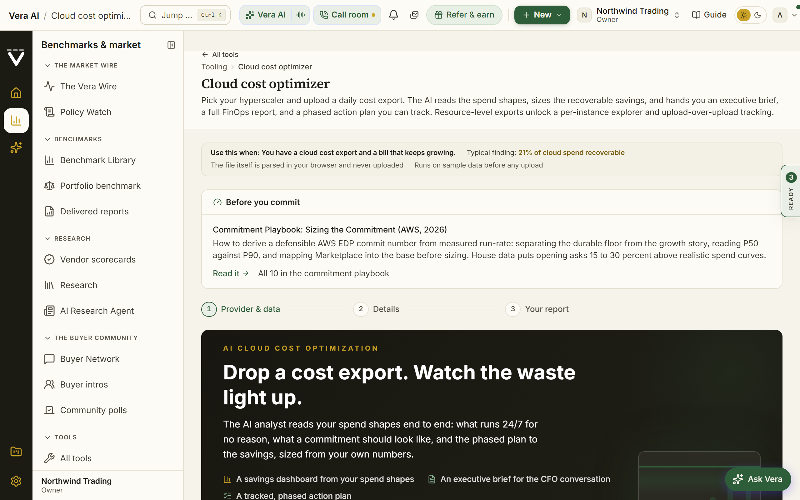 Cloud cost optimizer