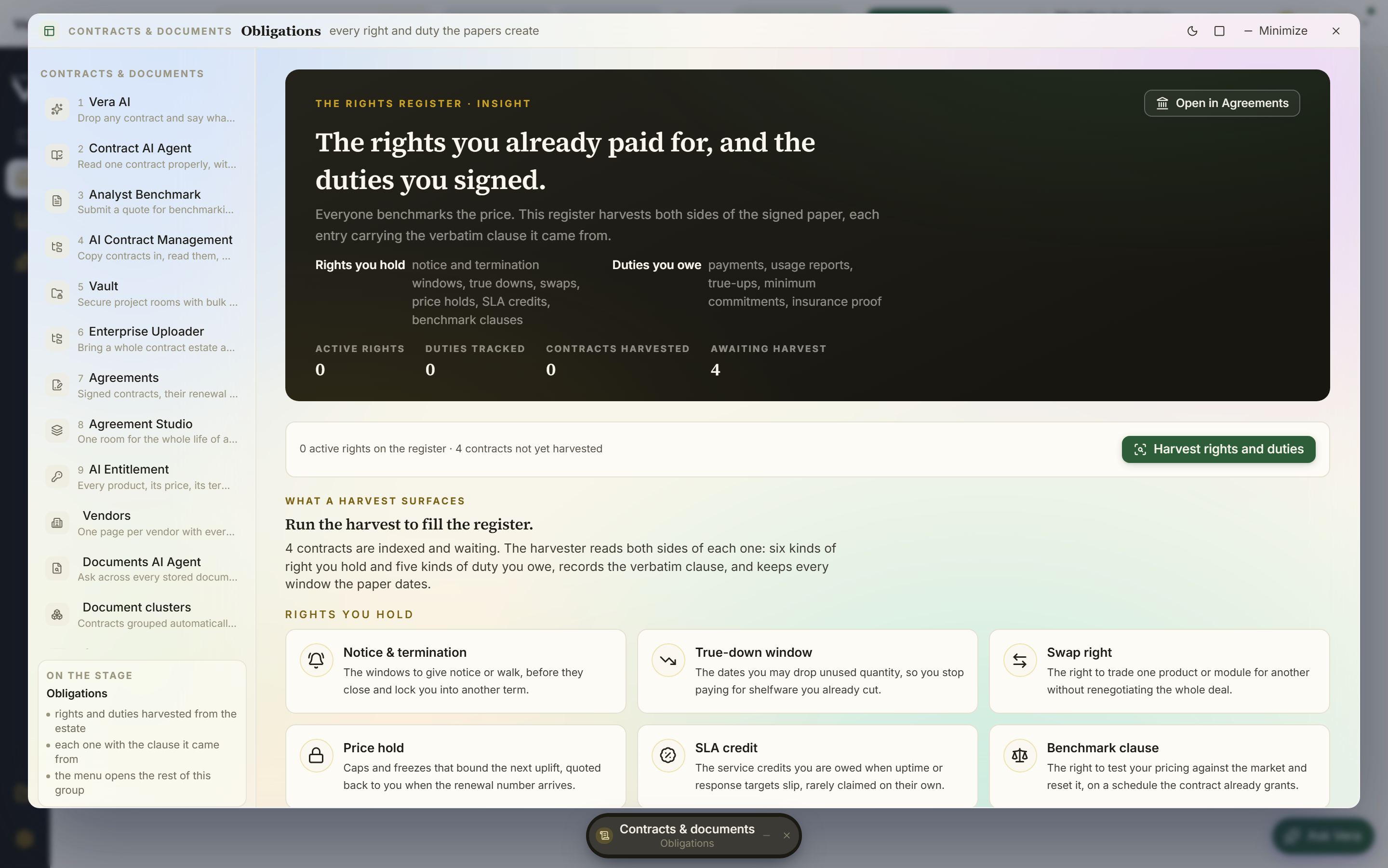 The rights register