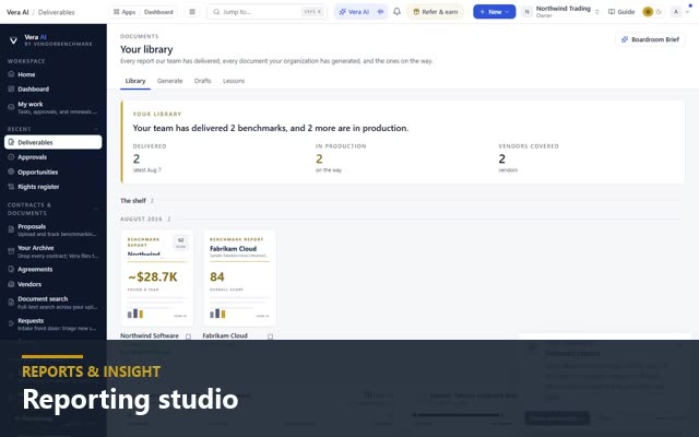 Reporting studio