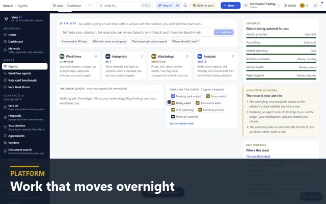 Work that moves overnight
