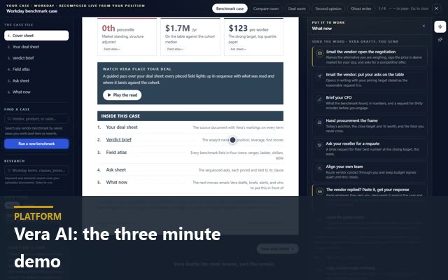 Vera AI: the three minute demo
